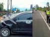 Tiga Mobil dan Motor Tabrakan di Jalinsum Lampung Selatan, Pengemudi Motor Meninggal