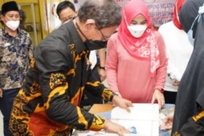 Duta Swasembada Gizi Lampung Selatan Paparkan Programnya Pada Kegiatan Intervensi Spesifik Penanganan Stunting