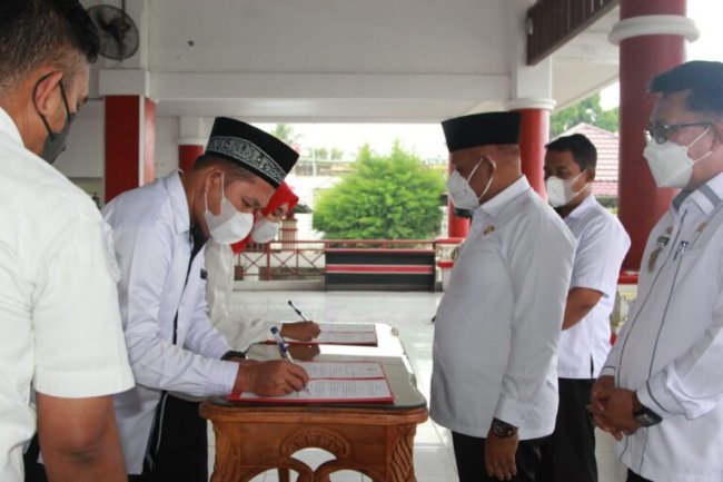 Sebanyak 347 Guru Di Lampung Selatan Terima SK P3K Dari Bupati