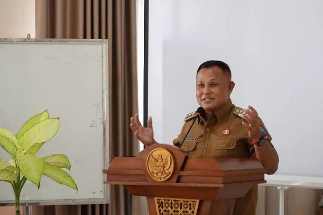 Bupati Lampung Selatan Berikan Pelatihan Smart Farming Pada Petani Milenial