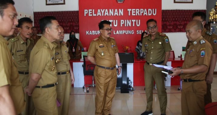 Pemkab Lampung Selatan Gelar Sosialisasi Dan Evaluasi Variabel Standar Penilaian Layanan Publik