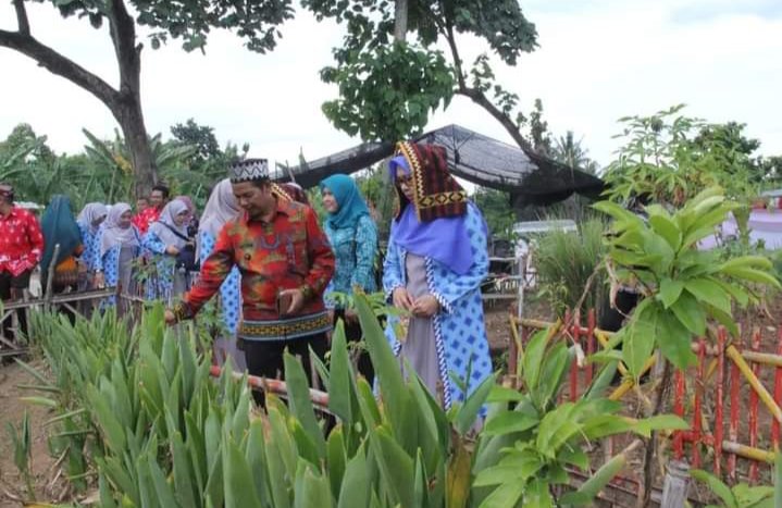 Desa Pasuruan Kecamatan Penengahan Jadi Tujuan Kunjungan Kerja TP PKK Pesisir Barat