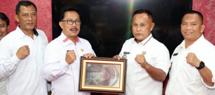 Pemkab Lampung Selatan Raih Dua Penghargaan Bidang Keuangan