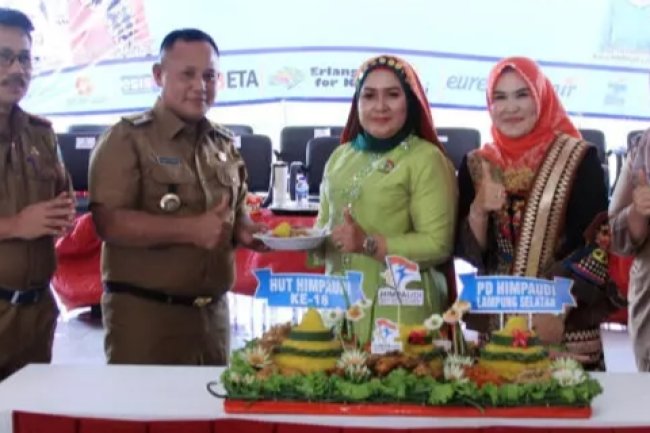 Bupati Lampung Selatan Hadiri Peringatan HUT Ke-18 HIMPAUDI