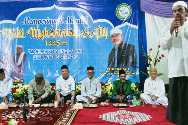 Lingkungan 06 Sukajaya Peringati Maulid Nabi Muhammad SAW 1445 H