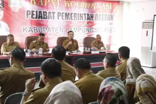 Sikapi Situasi Terkini, Bupati Nanang Ermanto Gelar Rakor Pejabat Pemerintah Daerah