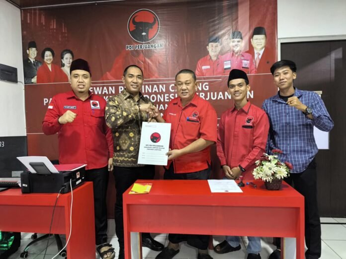 Mulai Buka Penjaringan, Nanang Ermanto Dikabarkan Pendaftar Pertama Balon Kada PDIP Lamsel 2024