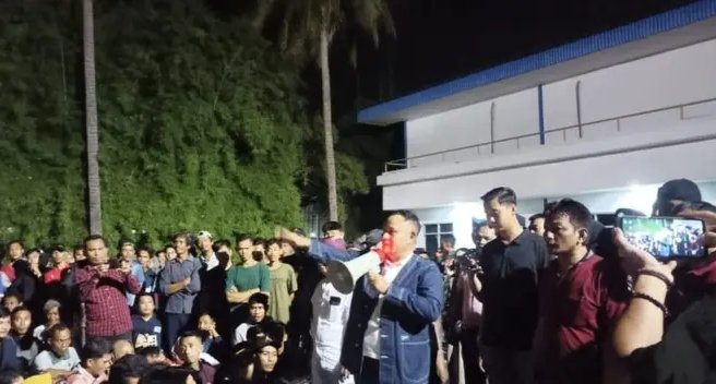 Jumpai Pendemo, Bupati Lampung Selatan Akan Perjuangkan Hak Karyawan PT Sari Segar Husada