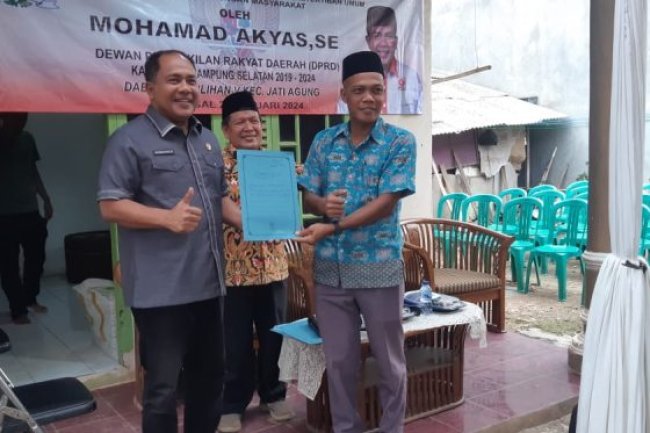 M Akyas Gelar Sosialisasi Peraturan Daerah (Sosper) Nomor: 3 tahun 2020