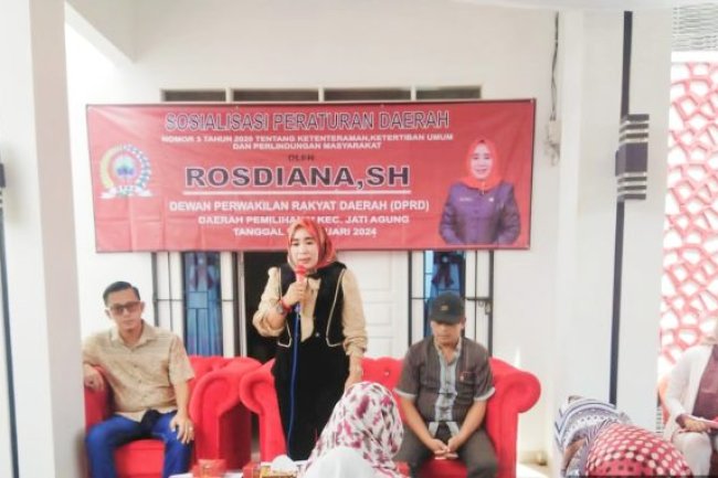 Rosdiana Ajak Masyarakat Jaga Ketentraman dan Ketertiban Umum