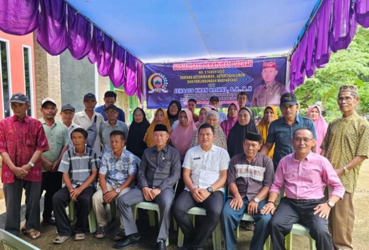 Jenggis Khan Haikal mengajak masyarakat untuk menciptakan situasi yang Aman, Nyaman dan Kondusif