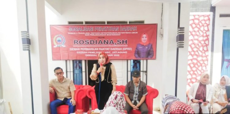 Rosdiana Ajak Masyarakat Jaga Ketentraman dan Ketertiban Umum