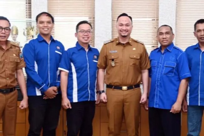 Plt Bupati Lampung Selatan Terima Audiensi DPC KSPSI Lampung Selatan