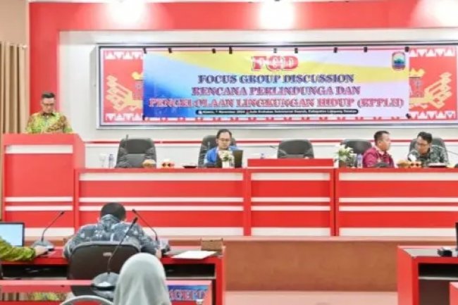 DLH Gelar FGD, Susun Dokumen Rencana Perlindungan dan Pengelolaan Lingkungan Hidup