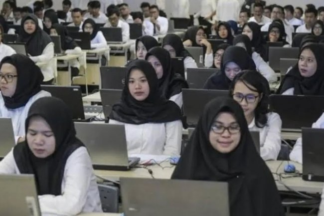 Ratusan Honorer Tuntut Penambahan Formasi PPPK, Datangi DPRD Lampung Selatan