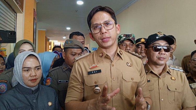 Ketua DPRD Lamsel Dampingi Bupati Lampung Selatan Kunjungan Kerja ke Pasar Natar