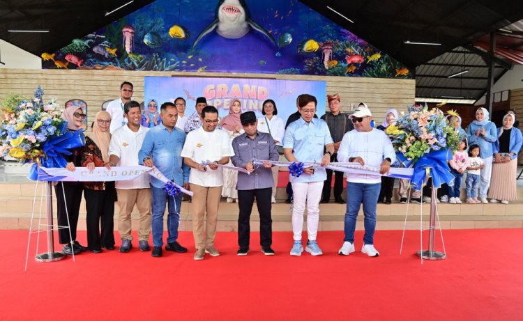 Bupati Egi Resmi Buka Jungle Sea, Theme Park Tepi Pantai Pertama di Lampung