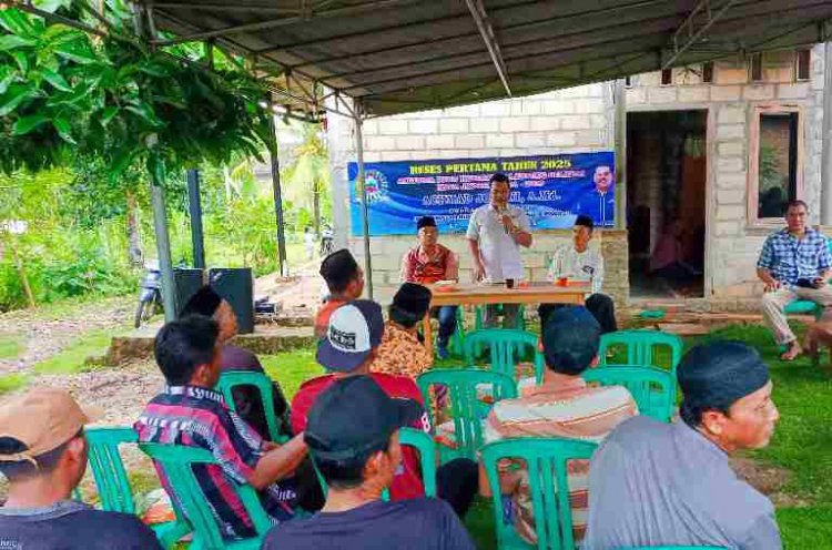 Ahmad Johani melakukan Reses , Tampung Apirasi Warga