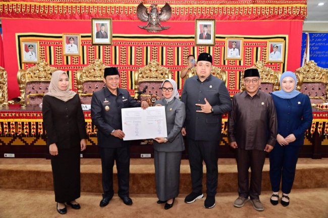 Bukti Harmoni Eksekutif-Legislatif! DPRD Lampung Selatan Setujui Raperda Pertanggungjawaban APBD 2024