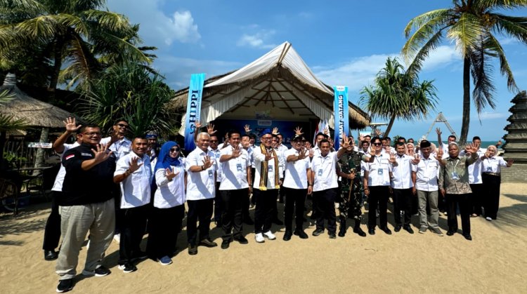 DPC Hippi Lamsel Dilantik, Wabup Syaiful Anwar: Sektor UMKM jadi Prioritas