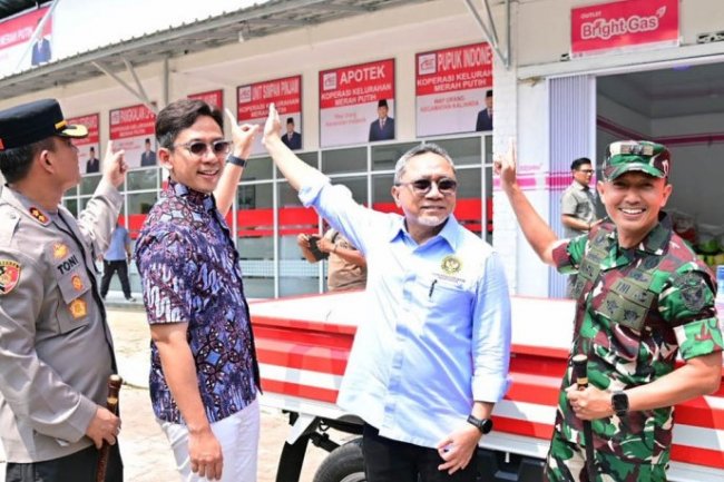 Menko Pangan Zulkifli Hasan Apresiasi KDMP Way Urang