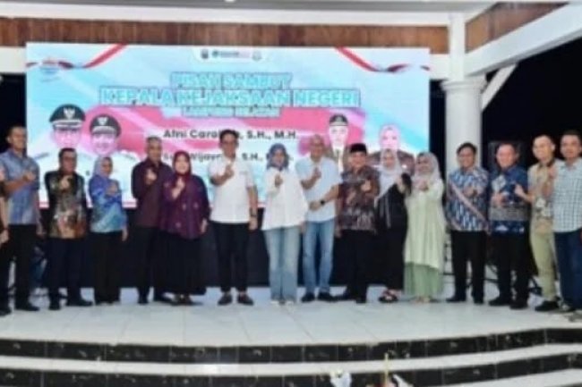 Ketua DPRD Erma Yusneli, Hadiri Acara Pisah Sambut Kejaksaan Negeri Lampung Selatan