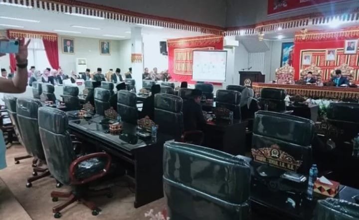 DPRD Lampung Selatan Gelar Rapat Paripurna Mendengarkan Pidato Kenegaraan Presiden RI
