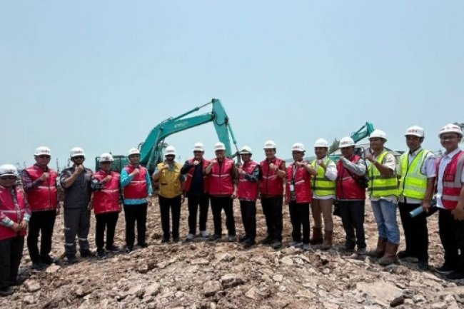 Kemenko Pangan Tinjau Progres Kampung Nelayan Merah Putih di Lampung Selatan