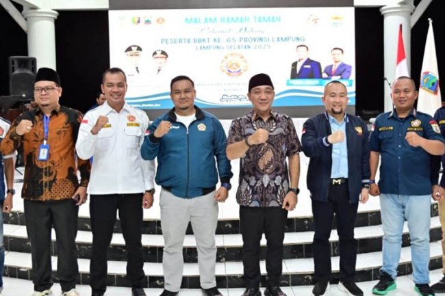 Sambut Peserta Bulan Bhakti Karang Taruna Provinsi Lampung 2025, Pemkab Lampung Selatan Gelar Ramah Tamah Hangat