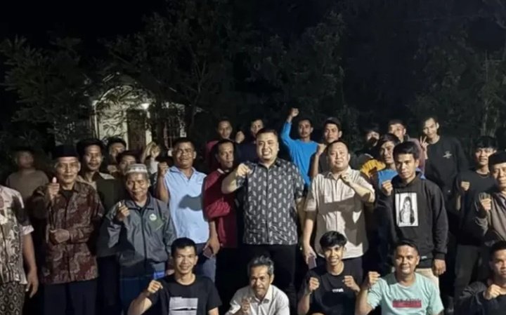 Silaturahmi dengan Masyarakat Desa Tajimalela, Wakil Ketua I DPRD Lampung Selatan Merik Havit akan Perjuangkan Aspirasi Masyarakat