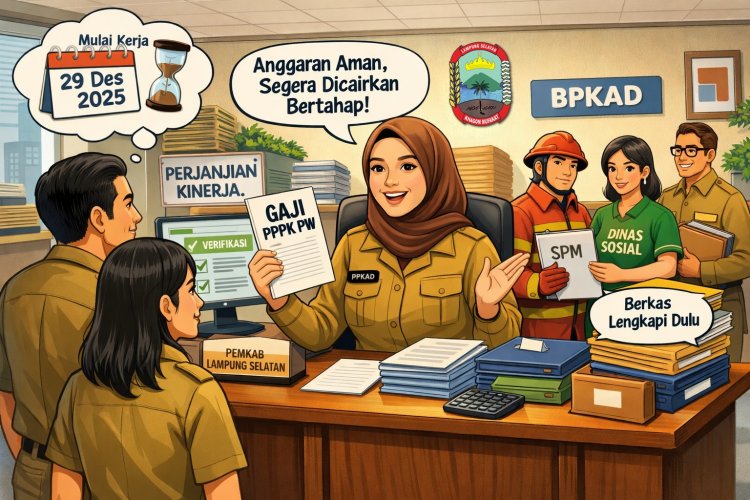 Gaji PPPK Paruh Waktu Lampung Selatan Siap Masuk Rekening